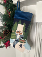 Winter Solstice Nutcracker Full Size Stocking