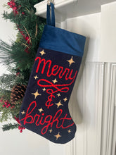 Merry and Bright Full Size Stocking