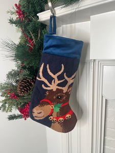 Donner the Handsome Reindeer Full Size Stocking