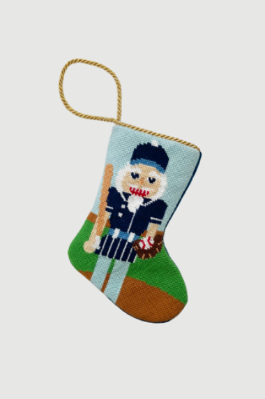 Festive Fastball Nutcracker (Baseball)