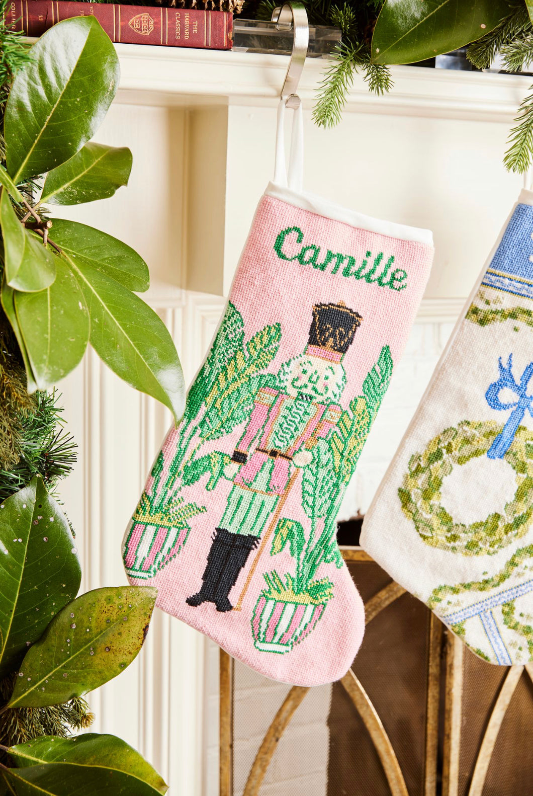 Beverly Hills Nutcracker Full Size Stocking by Dogwood Hill