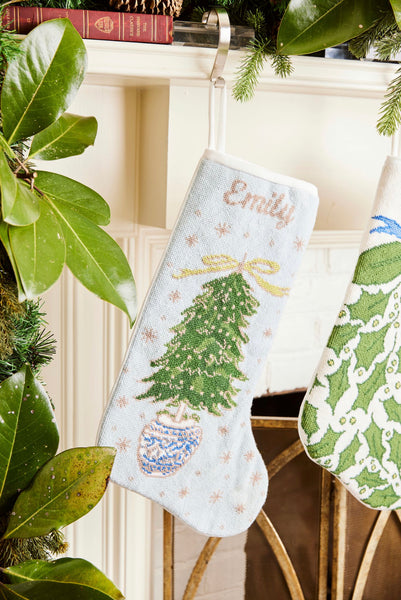 Trim the Tree Full Size Stocking by Dogwood Hill