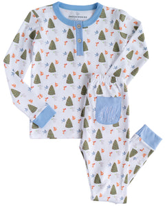 Woodland Creatures 2 Piece Pajamas